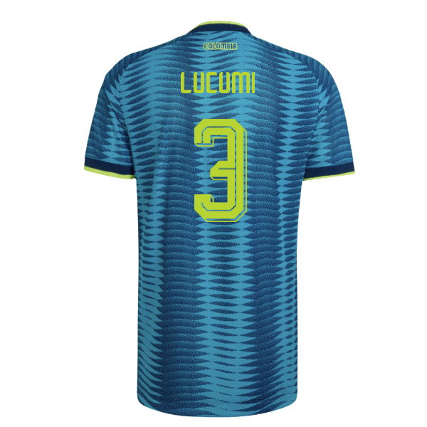 2026-2027 Colombia Authentic Away Shirt (Lucumi 3)-SoccerKits Hub | Buy Soccer Jerseys Online